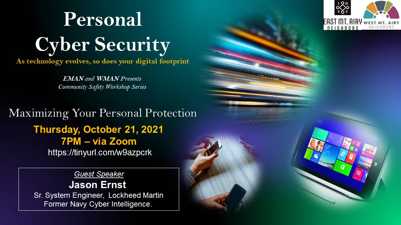 Cyber Security Flyer - Oct. 21, 2021